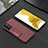 Custodia Plastica Rigida Cover Opaca con Supporto AC1 per Samsung Galaxy S22 Plus 5G