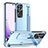Custodia Plastica Rigida Cover Opaca con Supporto ZL1 per Samsung Galaxy S22 5G