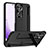 Custodia Plastica Rigida Cover Opaca con Supporto ZL1 per Samsung Galaxy S22 Plus 5G Nero