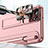 Custodia Plastica Rigida Cover Opaca con Supporto ZL3 per Samsung Galaxy S22 Ultra 5G