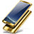 Custodia Plastica Rigida Cover Opaca Fronte e Retro 360 Gradi A01 per Samsung Galaxy Note 8 Duos N950F Oro