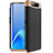 Custodia Plastica Rigida Cover Opaca Fronte e Retro 360 Gradi C01 per Samsung Galaxy A80 Oro e Nero