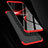 Custodia Plastica Rigida Cover Opaca Fronte e Retro 360 Gradi con Anello Supporto per Huawei Enjoy 9 Plus
