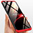 Custodia Plastica Rigida Cover Opaca Fronte e Retro 360 Gradi con Anello Supporto per Huawei Honor 20
