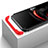 Custodia Plastica Rigida Cover Opaca Fronte e Retro 360 Gradi con Anello Supporto per Huawei P40 Lite
