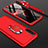 Custodia Plastica Rigida Cover Opaca Fronte e Retro 360 Gradi con Anello Supporto per Oppo A91