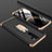 Custodia Plastica Rigida Cover Opaca Fronte e Retro 360 Gradi con Anello Supporto per Xiaomi Redmi Note 8 Pro