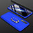 Custodia Plastica Rigida Cover Opaca Fronte e Retro 360 Gradi con Anello Supporto R01 per Realme XT
