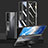 Custodia Plastica Rigida Cover Opaca Fronte e Retro 360 Gradi GK2 per Huawei Honor Magic Vs2 5G Nero
