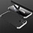 Custodia Plastica Rigida Cover Opaca Fronte e Retro 360 Gradi M01 per Apple iPhone 12 Pro Argento e Nero