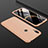 Custodia Plastica Rigida Cover Opaca Fronte e Retro 360 Gradi M01 per Huawei Enjoy 9 Oro