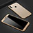 Custodia Plastica Rigida Cover Opaca Fronte e Retro 360 Gradi M01 per Huawei P Smart (2019) Oro