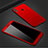 Custodia Plastica Rigida Cover Opaca Fronte e Retro 360 Gradi M01 per Huawei P Smart (2019) Rosso