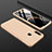 Custodia Plastica Rigida Cover Opaca Fronte e Retro 360 Gradi M01 per Samsung Galaxy A20s Oro