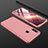 Custodia Plastica Rigida Cover Opaca Fronte e Retro 360 Gradi M01 per Samsung Galaxy A20s Oro Rosa