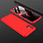 Custodia Plastica Rigida Cover Opaca Fronte e Retro 360 Gradi M01 per Samsung Galaxy M31s Rosso