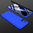 Custodia Plastica Rigida Cover Opaca Fronte e Retro 360 Gradi M01 per Samsung Galaxy M51 Blu