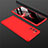 Custodia Plastica Rigida Cover Opaca Fronte e Retro 360 Gradi M01 per Samsung Galaxy Note 20 5G Rosso