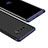 Custodia Plastica Rigida Cover Opaca Fronte e Retro 360 Gradi M01 per Samsung Galaxy Note 8 Duos N950F Blu e Nero