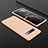 Custodia Plastica Rigida Cover Opaca Fronte e Retro 360 Gradi M01 per Samsung Galaxy S10 Oro