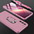 Custodia Plastica Rigida Cover Opaca Fronte e Retro 360 Gradi M01 per Samsung Galaxy S21 5G Oro Rosa