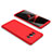 Custodia Plastica Rigida Cover Opaca Fronte e Retro 360 Gradi M01 per Samsung Galaxy S8 Plus Rosso