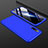 Custodia Plastica Rigida Cover Opaca Fronte e Retro 360 Gradi M01 per Xiaomi Mi 9 Blu