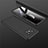 Custodia Plastica Rigida Cover Opaca Fronte e Retro 360 Gradi M01 per Xiaomi Poco X3 Nero