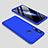 Custodia Plastica Rigida Cover Opaca Fronte e Retro 360 Gradi M01 per Xiaomi Redmi Note 8 Blu