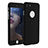 Custodia Plastica Rigida Cover Opaca Fronte e Retro 360 Gradi P01 per Apple iPhone 7 Nero