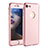Custodia Plastica Rigida Cover Opaca Fronte e Retro 360 Gradi P01 per Apple iPhone 7 Oro Rosa