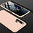 Custodia Plastica Rigida Cover Opaca Fronte e Retro 360 Gradi P01 per Huawei Honor 20 Pro Oro