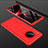 Custodia Plastica Rigida Cover Opaca Fronte e Retro 360 Gradi P01 per Huawei Mate 30 5G Rosso