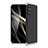 Custodia Plastica Rigida Cover Opaca Fronte e Retro 360 Gradi P01 per Samsung Galaxy A82 5G Argento
