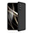 Custodia Plastica Rigida Cover Opaca Fronte e Retro 360 Gradi P01 per Samsung Galaxy A82 5G Nero