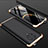 Custodia Plastica Rigida Cover Opaca Fronte e Retro 360 Gradi P01 per Xiaomi Poco F2 Pro Oro e Nero