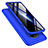 Custodia Plastica Rigida Cover Opaca Fronte e Retro 360 Gradi P02 per OnePlus 7T Blu