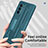Custodia Plastica Rigida Cover Opaca Fronte e Retro 360 Gradi P06 per Samsung Galaxy Z Fold2 5G