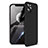 Custodia Plastica Rigida Cover Opaca Fronte e Retro 360 Gradi per Apple iPhone 12 Pro Nero