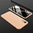 Custodia Plastica Rigida Cover Opaca Fronte e Retro 360 Gradi per Apple iPhone XR Oro