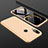 Custodia Plastica Rigida Cover Opaca Fronte e Retro 360 Gradi per Huawei Enjoy 9 Plus Oro
