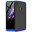 Custodia Plastica Rigida Cover Opaca Fronte e Retro 360 Gradi per Huawei Honor 8X Max Blu e Nero