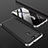 Custodia Plastica Rigida Cover Opaca Fronte e Retro 360 Gradi per Huawei Honor View 20 Argento