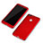 Custodia Plastica Rigida Cover Opaca Fronte e Retro 360 Gradi per Huawei P Smart Rosso
