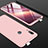 Custodia Plastica Rigida Cover Opaca Fronte e Retro 360 Gradi per Huawei P Smart Z Oro Rosa