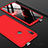 Custodia Plastica Rigida Cover Opaca Fronte e Retro 360 Gradi per Huawei P Smart Z Rosso