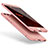 Custodia Plastica Rigida Cover Opaca Fronte e Retro 360 Gradi per Huawei P10 Oro Rosa