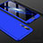 Custodia Plastica Rigida Cover Opaca Fronte e Retro 360 Gradi per Huawei P20 Pro Blu