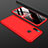 Custodia Plastica Rigida Cover Opaca Fronte e Retro 360 Gradi per Huawei P30 Lite Rosso