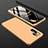 Custodia Plastica Rigida Cover Opaca Fronte e Retro 360 Gradi per Huawei P30 Pro New Edition Oro